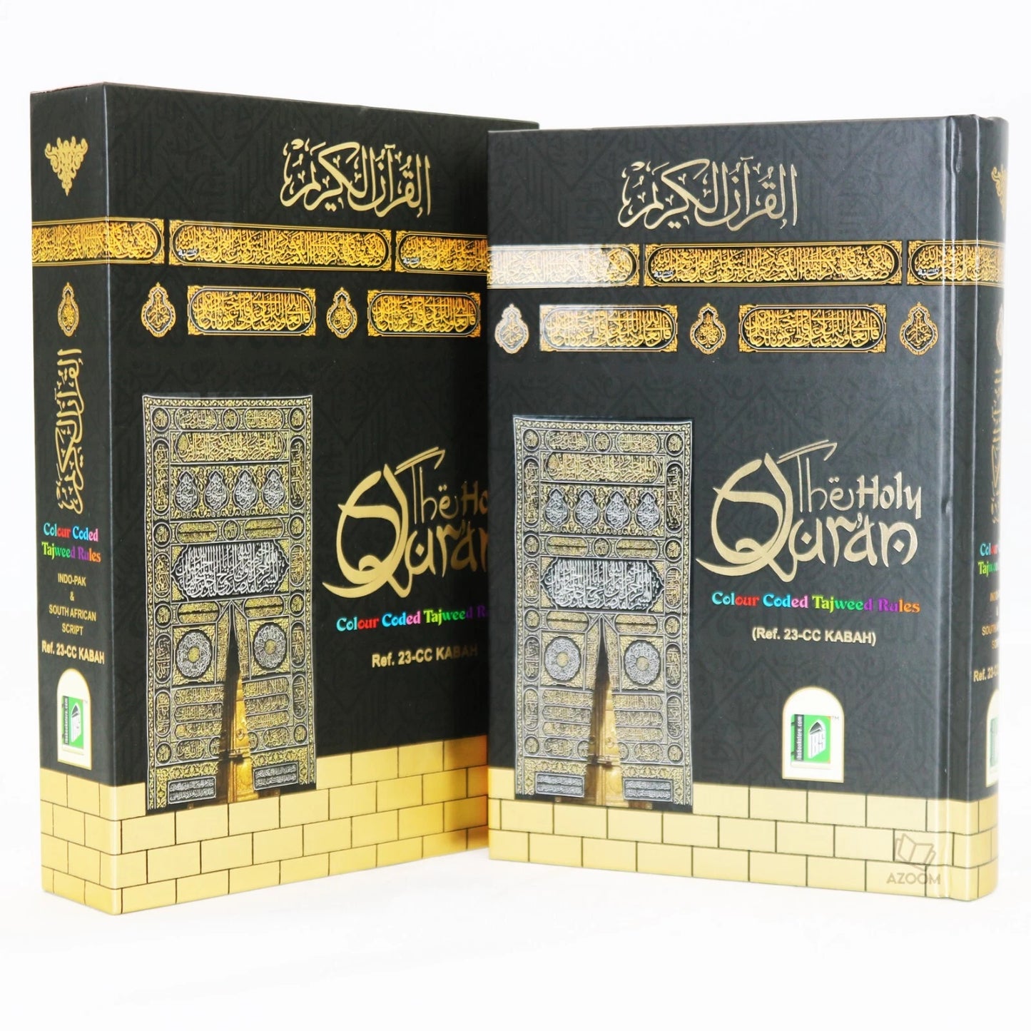 Holy Quran with Colour Coded Tajweed Rules (Kabah Cover Slipcase)