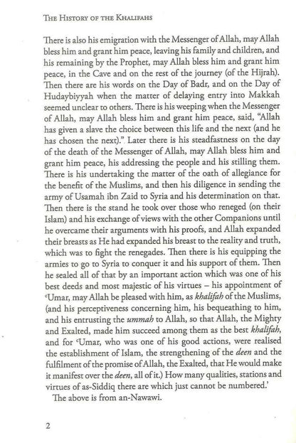 The History of the Khalifahs Who Took the Right Way