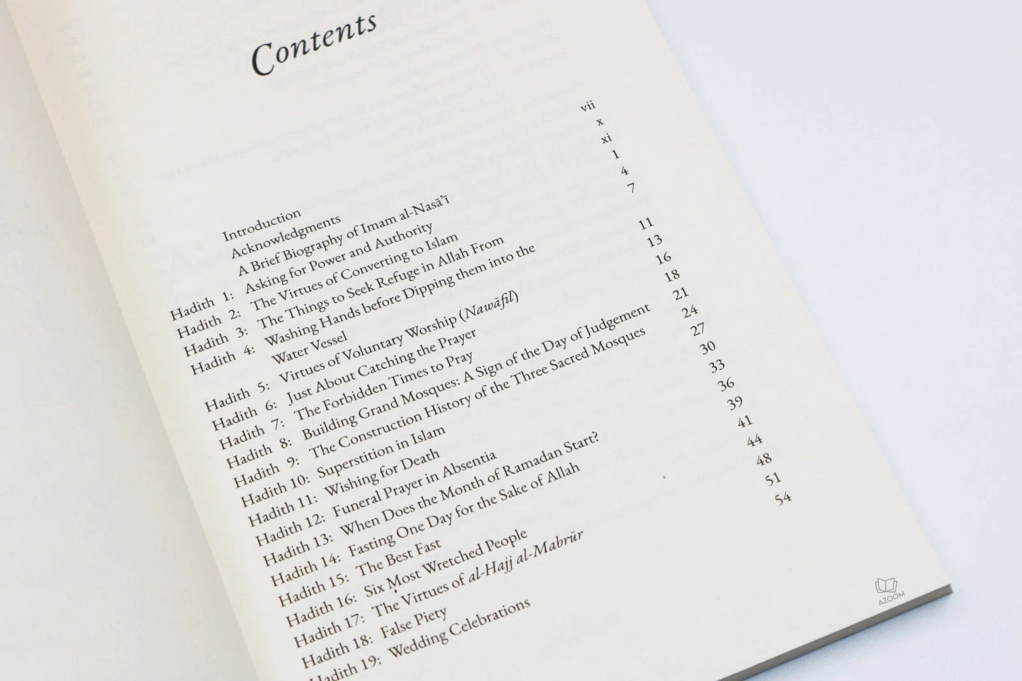 40 Hadith from Sunan al Nasai