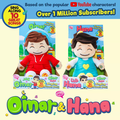 Omar & Hana Talking & Singing Interactive Dolls