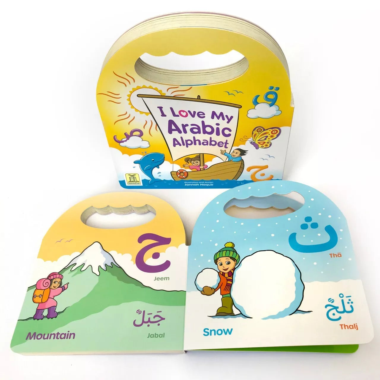 I Love My Arabic Alphabet (Pictures With Eyes)