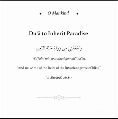 O Mankind - A Pocketful of Gems from the Quran