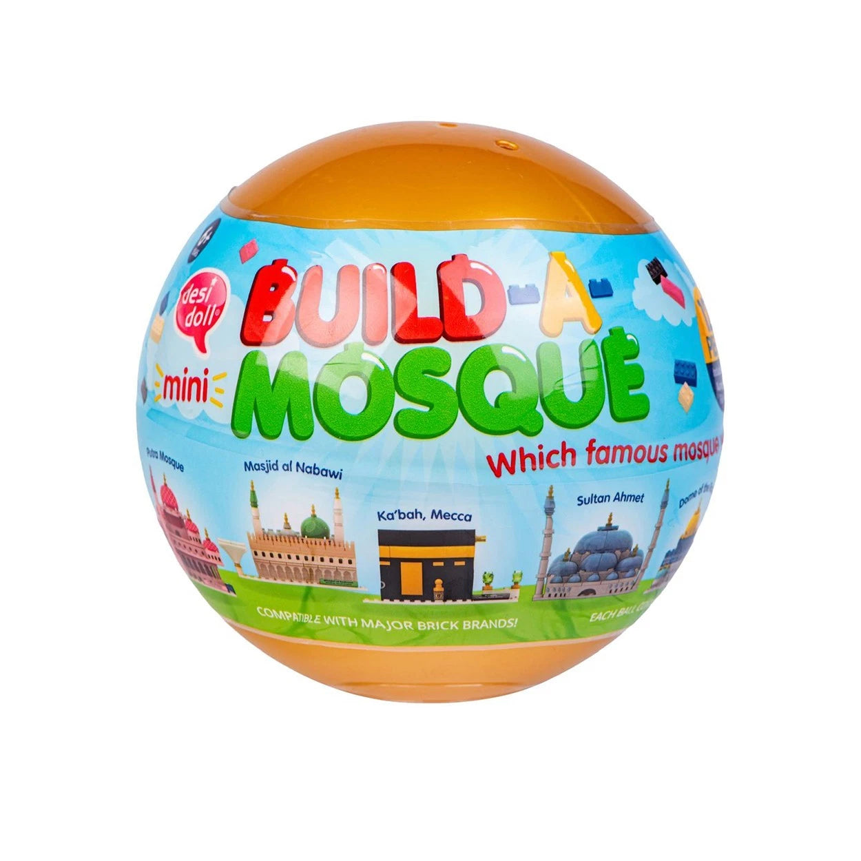 NEW! Build-a-Mosque Mini Surprise Ball Building Kits