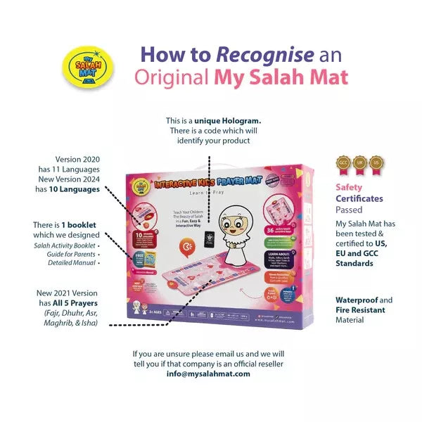 Smart Interactive Kids Prayer Mat (PINK)