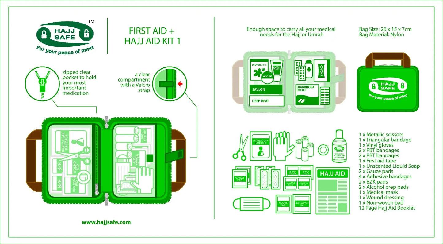 Hajj & Umrah First Aid Kit