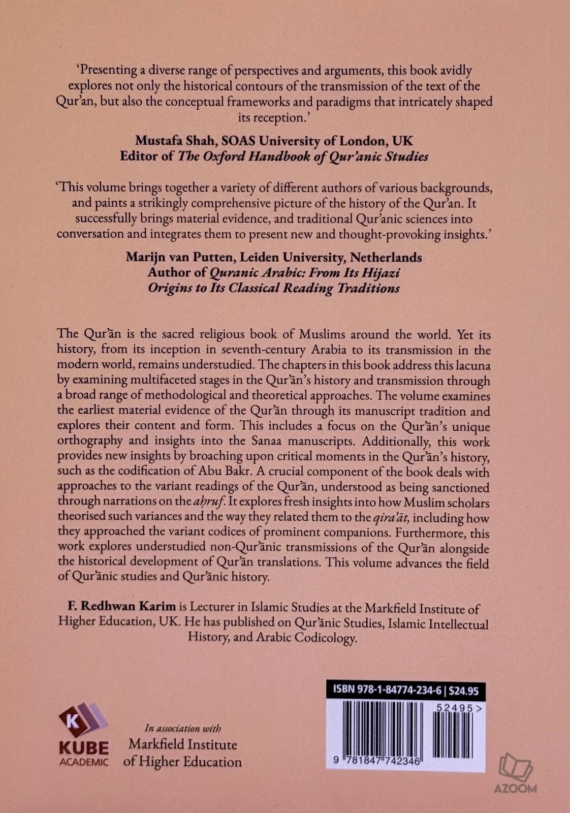 History of the Quran - Approaches & Explorations