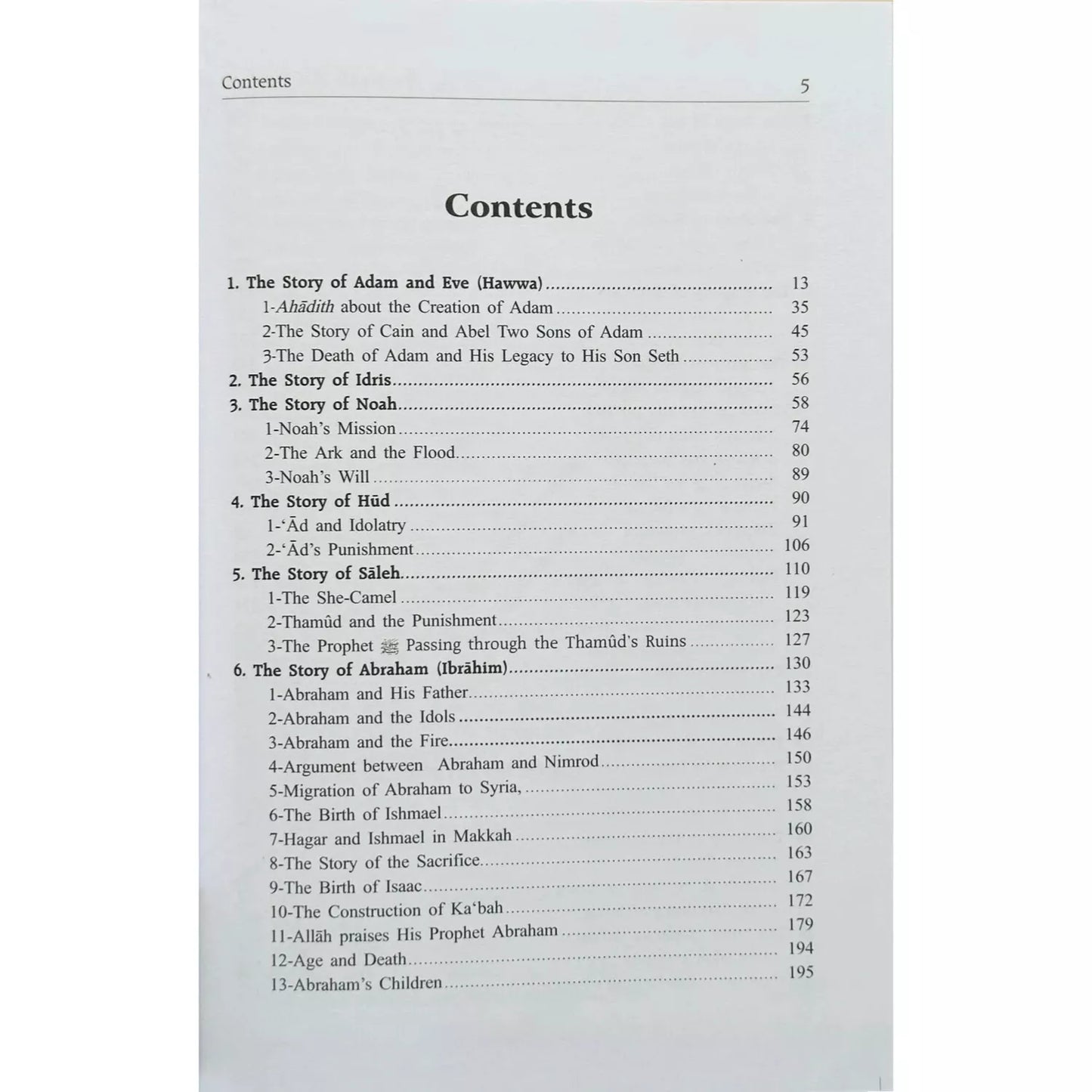 Stories of the Prophets