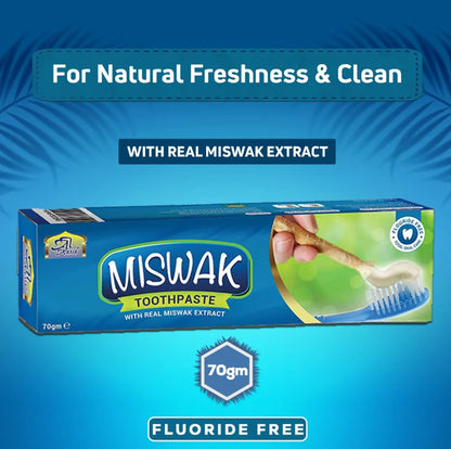 Al Khair Miswak Toothpaste with Real Miswak Extract (70 grams)