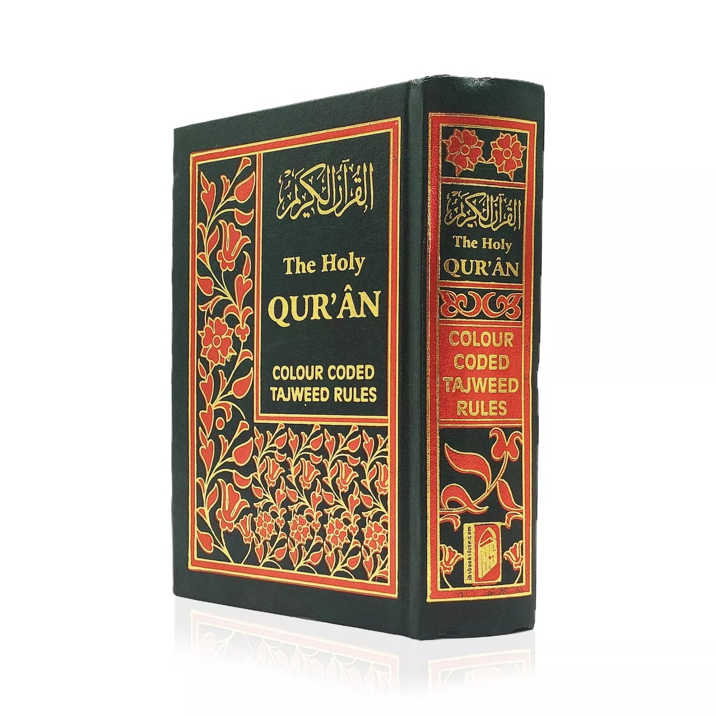 The Holy Quran with Colour Coded Tajweed Rules (18.5x12.5cm)