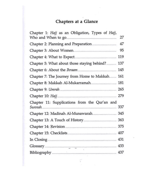 Getting the Best out of Al-Hajj