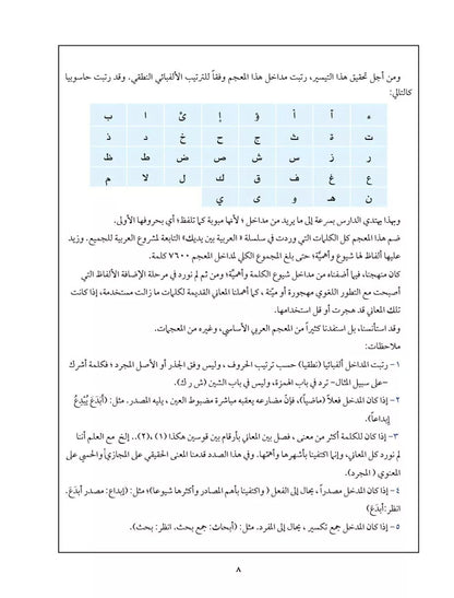 Arabic Dictionary at Your Hands (Arabic - Arabic with Pictures)