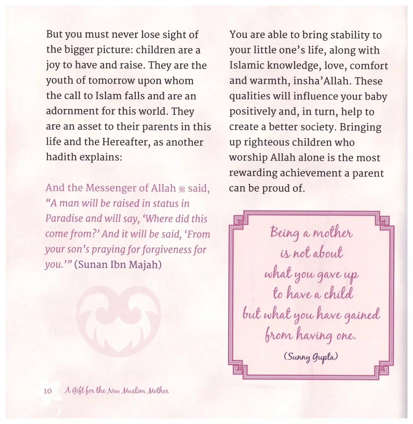 A Gift for the New Muslim Mother