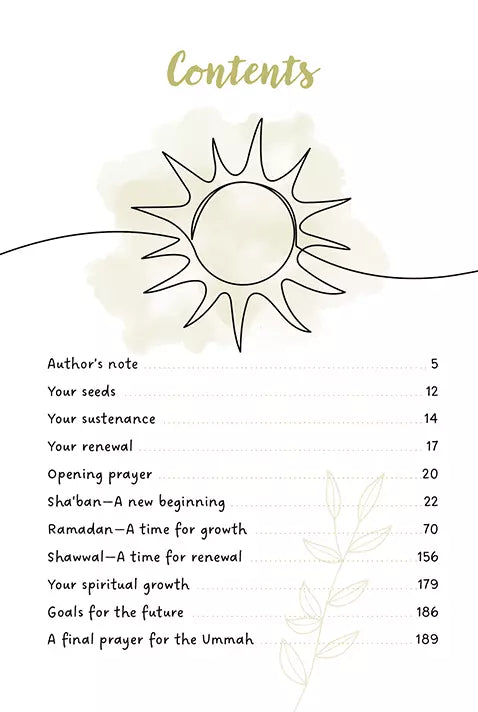 Sha'ban Ramadan Shawwal