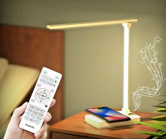 LED Table Lamp Quran Speaker with Built in Wireless Charging (SQ905)