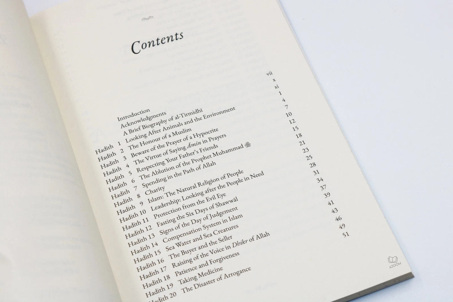 40 Hadith from Jami al Tirmidhi