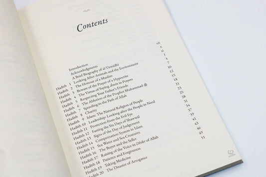 40 Hadith from Jami al Tirmidhi