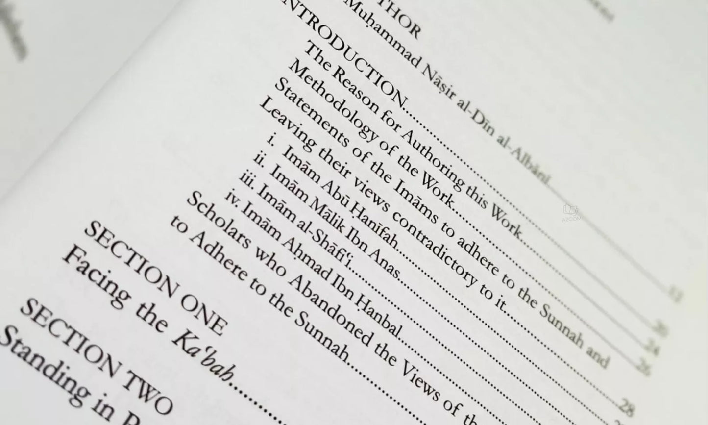 Description of the Prophet's Prayer
