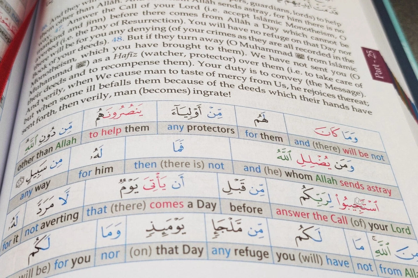 Study the Noble Quran Word for Word - 3 Volume Set