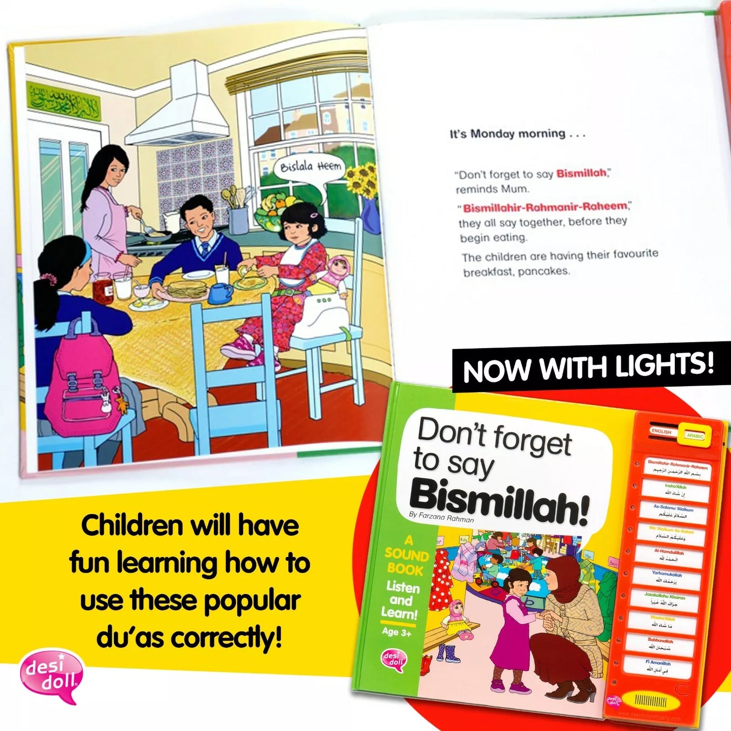 Don’t Forget to Say Bismillah Story Sound Book
