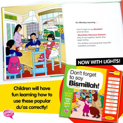 Don’t Forget to Say Bismillah Story Sound Book