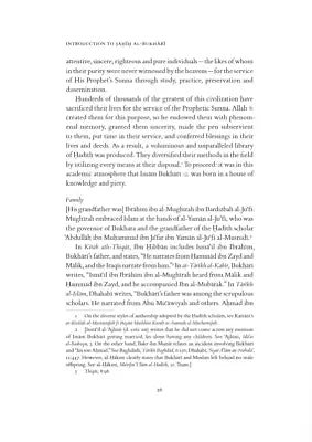 An Introduction to Sahih al Bukhari